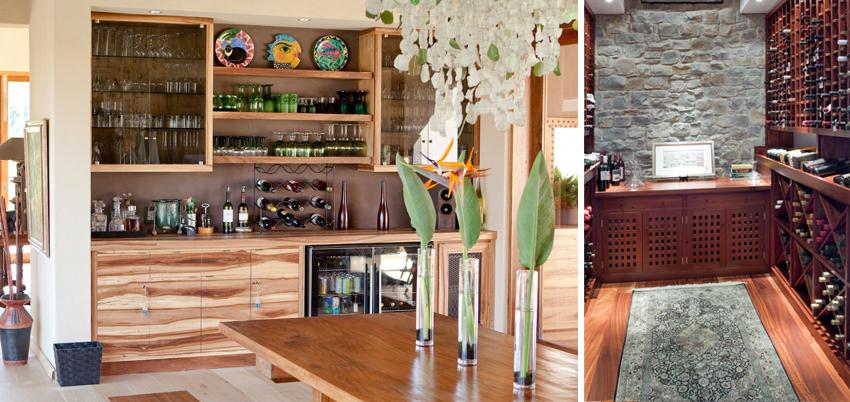 Bar, Iron Wood and Glass